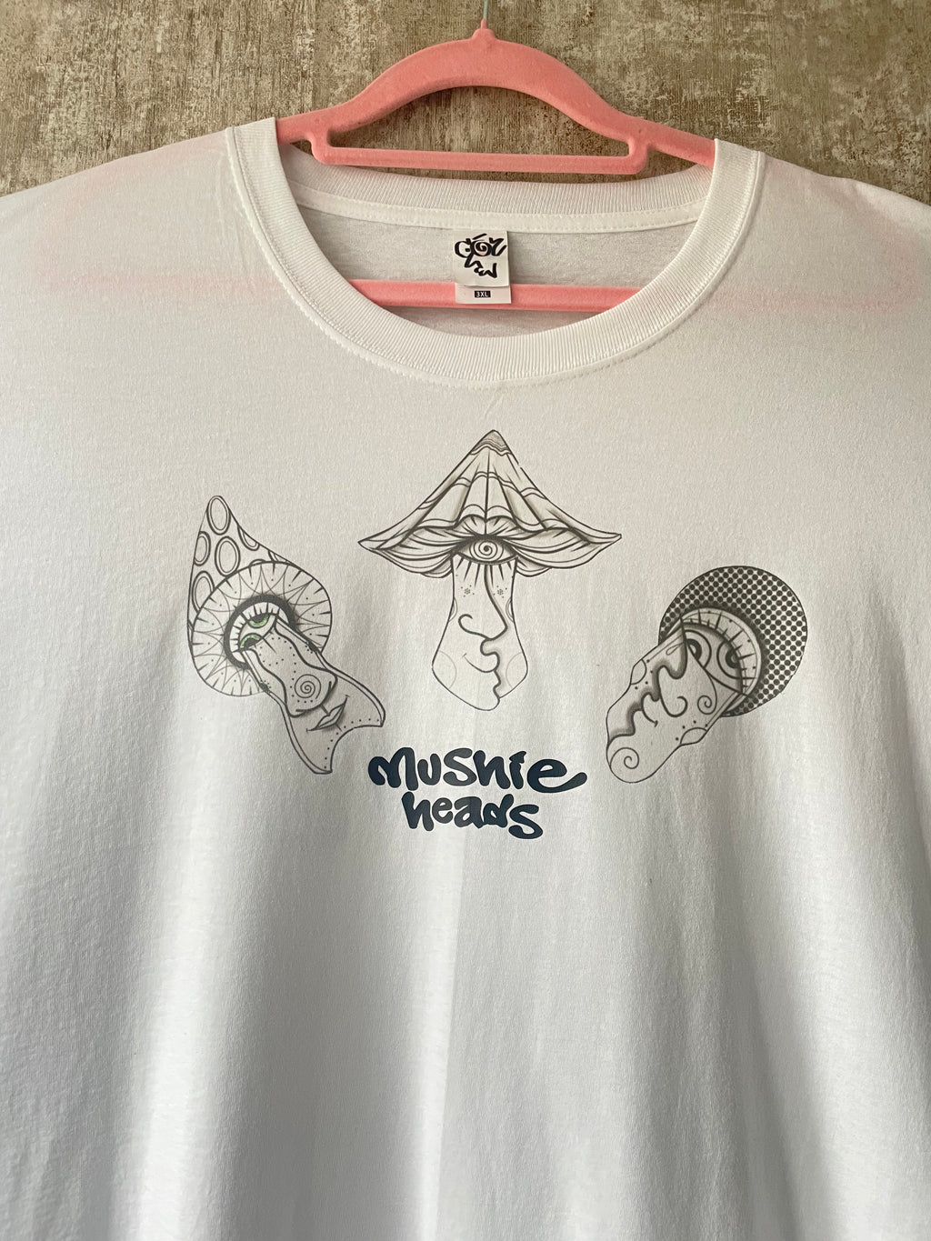 Mushie Heads - Three Mushkateers T-Shirt 1/1