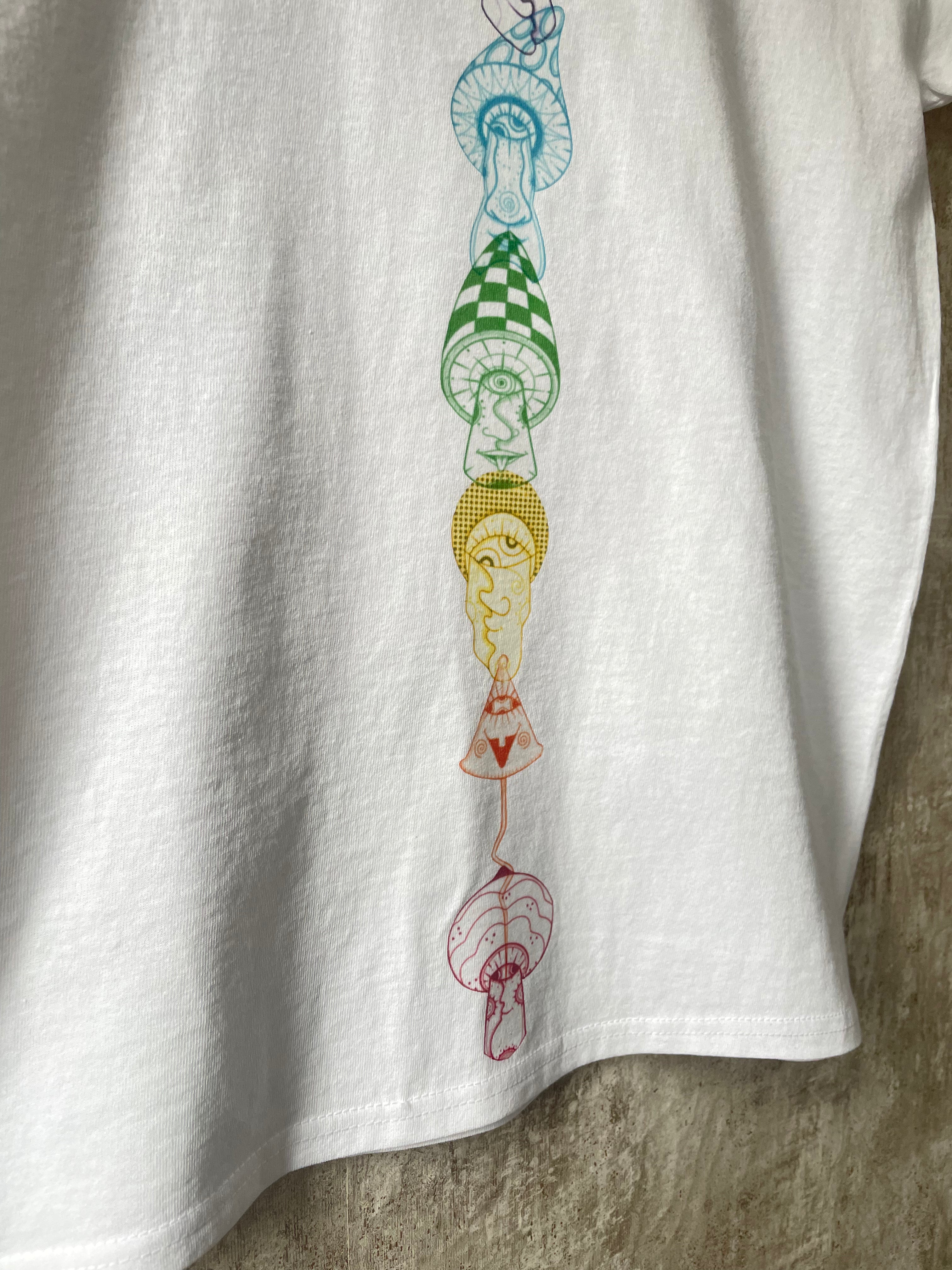 Mushie Heads - Chakras T-Shirt