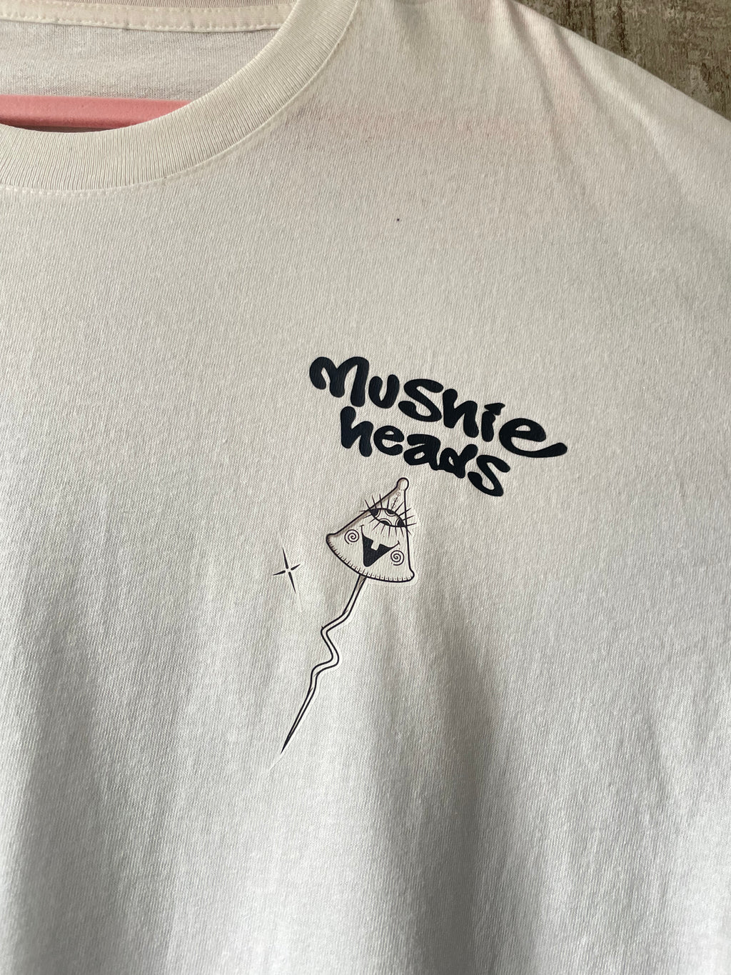 Mushie Heads - We Slept Where They Grew T-Shirt