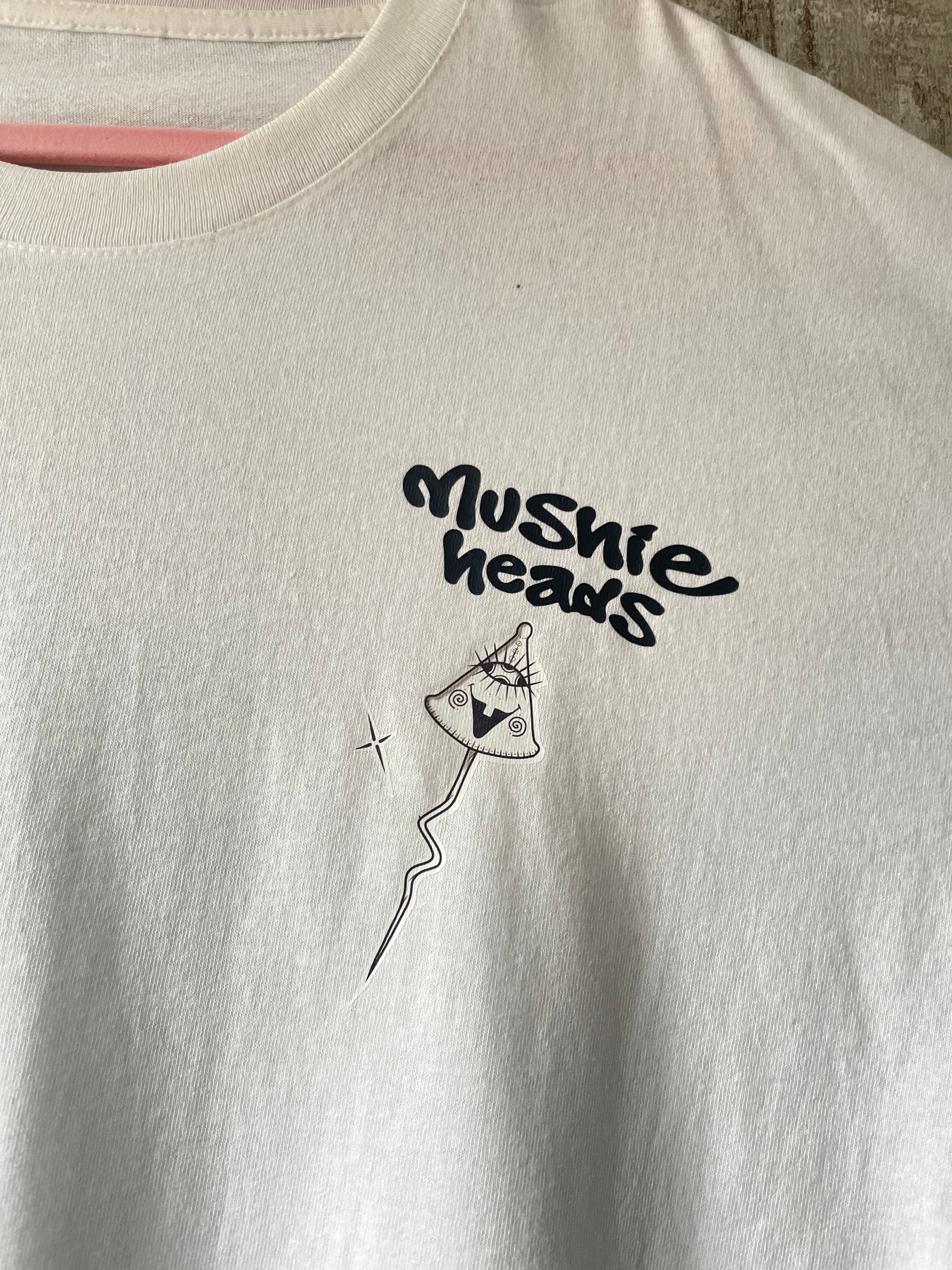 Mushie Heads - We Slept Where They Grew T-Shirt