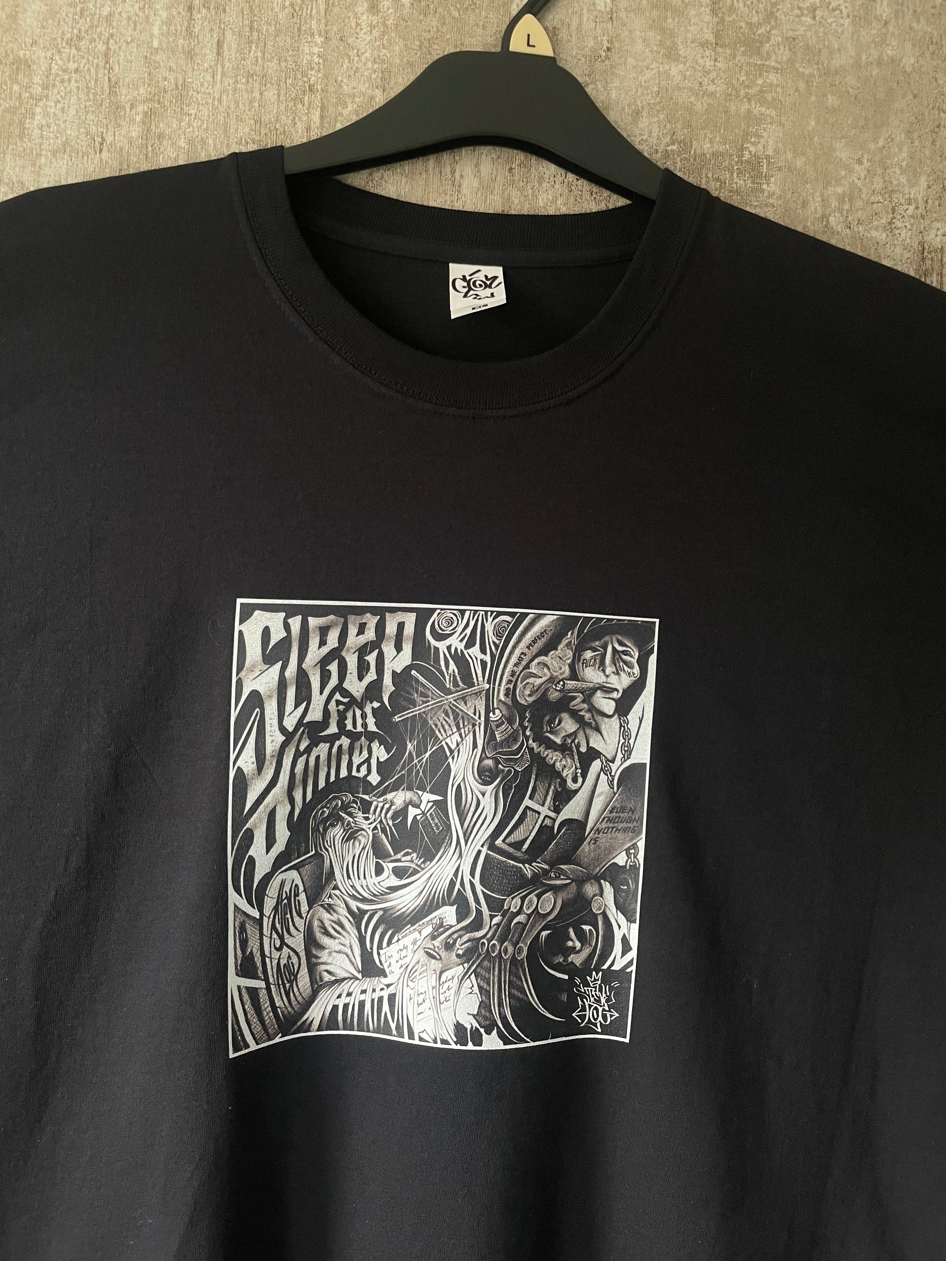 STEVE LOC - Sleep For Dinner Bleached Tee