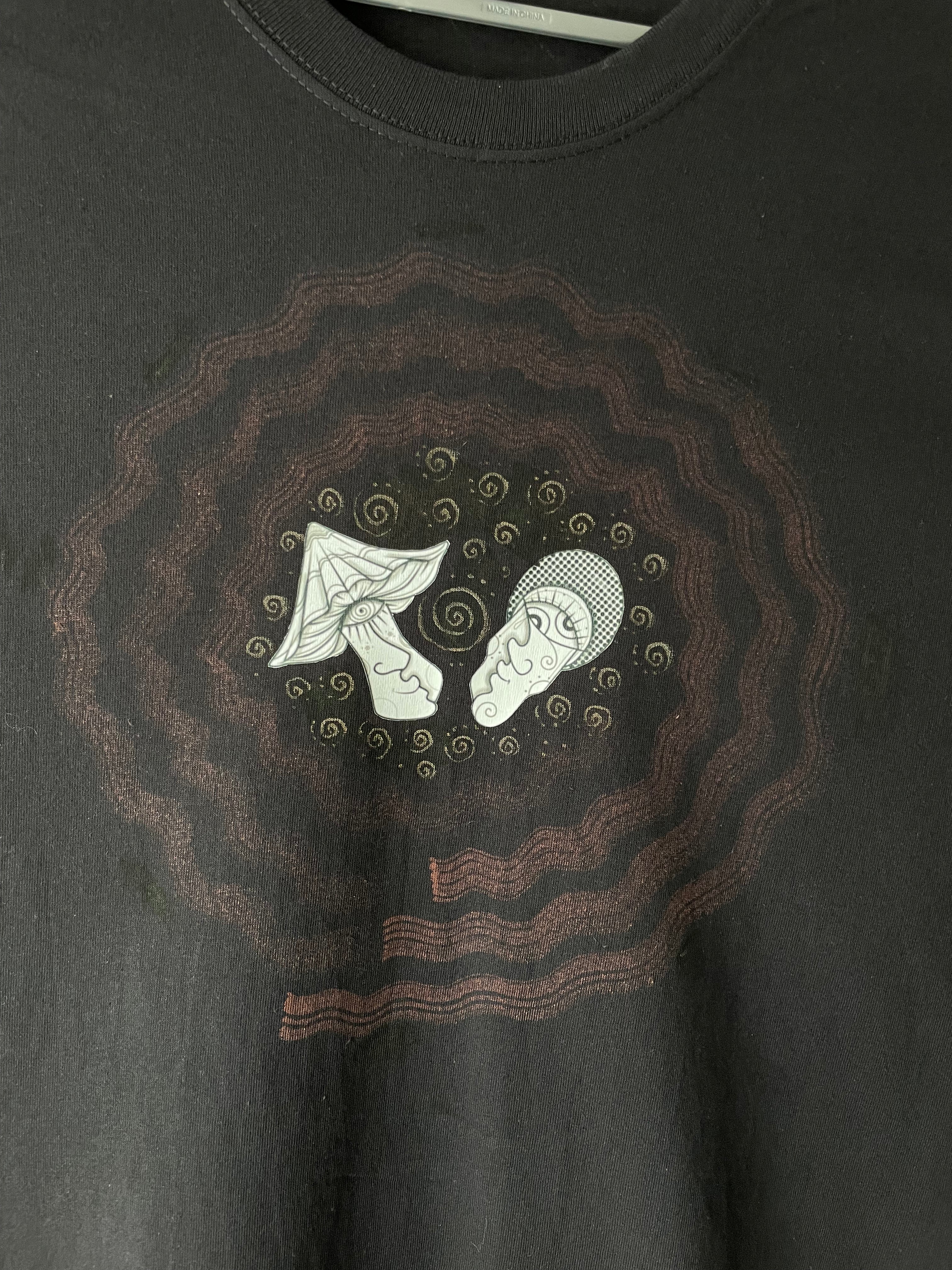 Mushie Heads - Vortex Bleached Tee