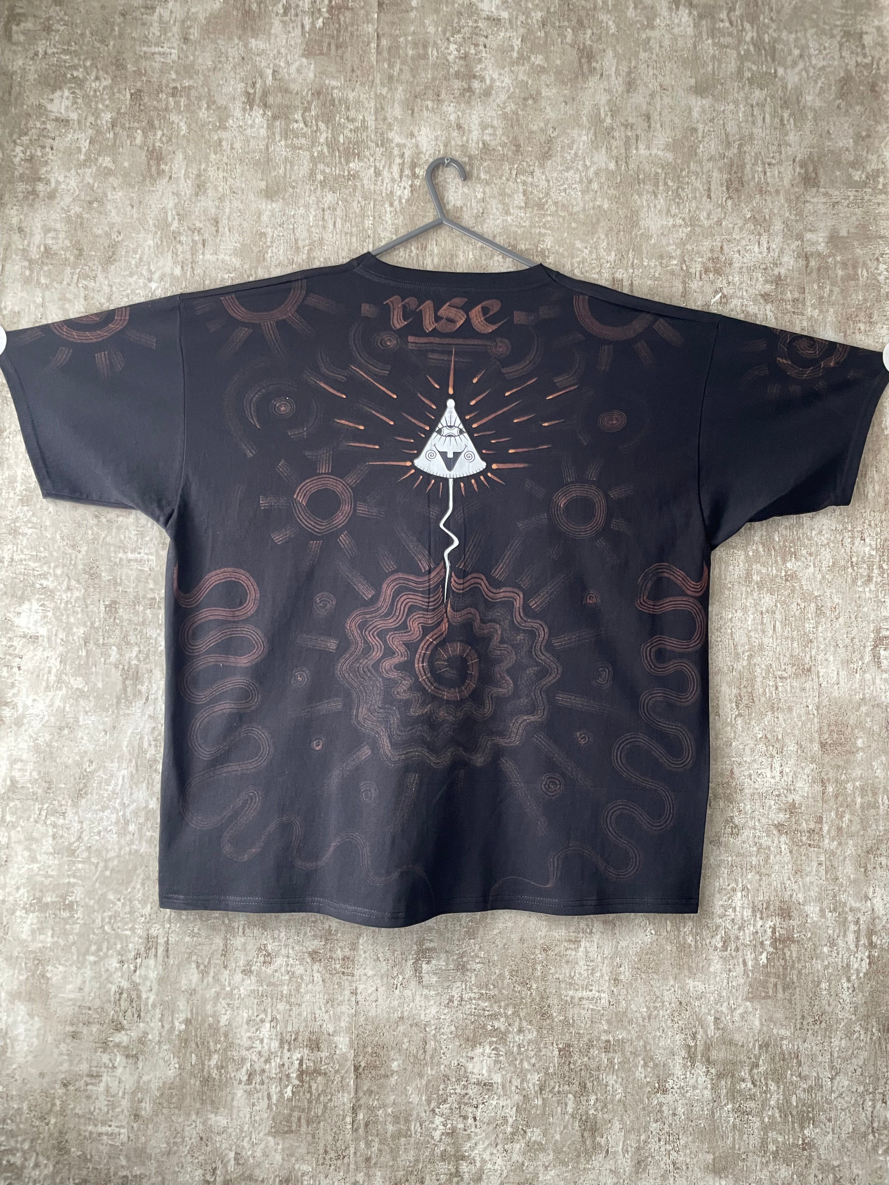 Mushie Heads - Vortex Bleached Tee