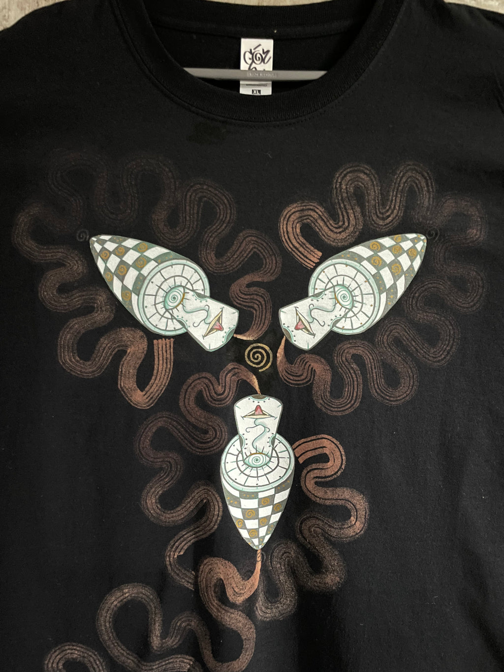 Mushroom Goddess - Bleach Front & Back